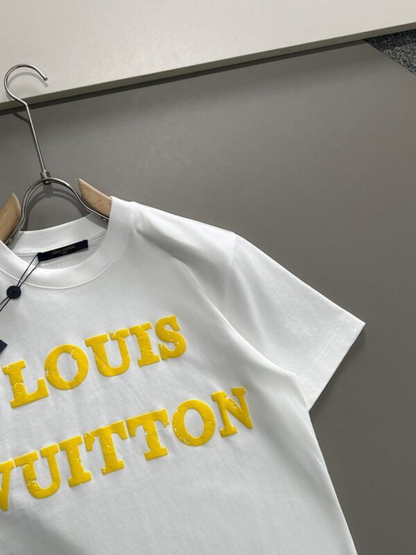 Louis Vuitton original 1:1 T-shirt black and white