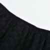 Gucci 1:1 SET black Monoprint short-sleeved shirt and shorts set