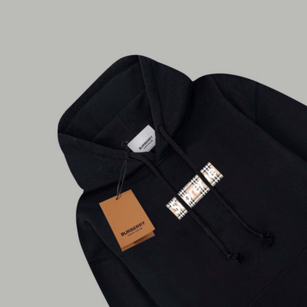 burberry & supreme hoodie
