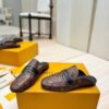 Louis Vuitton original calf leather 1:1 slippers