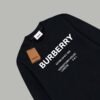 burberry turtleneck sweater black and white