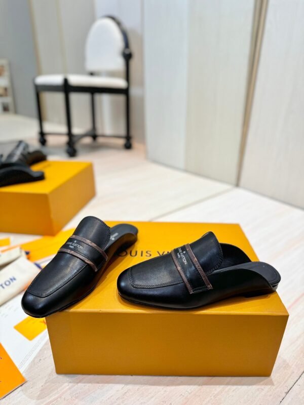 Louis Vuitton original calf leather 1:1 slippers