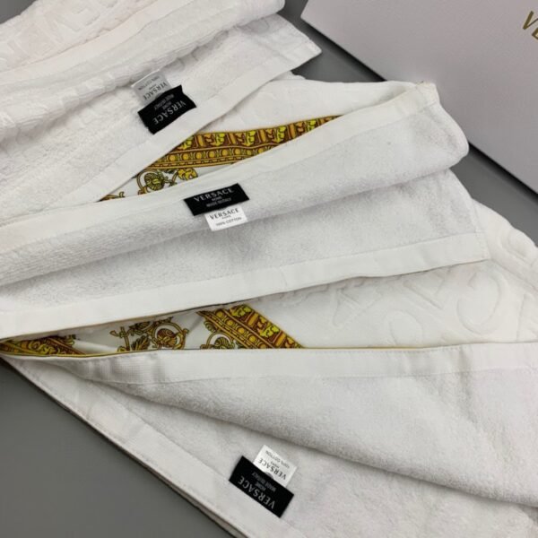 Givenchy towel 3 piece set pure cotton 16 spiral