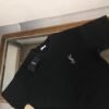 Saint Laurent original round neck short sleeve YSL embroidery logo