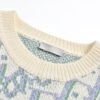 Dior full-print Jacquard round-neck Sweater (off-white)