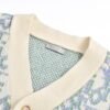 Dior full-print Jacquard Cardigan sweater (off-white)