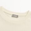 Dior cursive flocking print short sleeve (off-white)