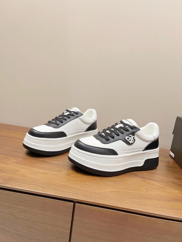 Andelman new arcade blanc platform retro little white shoes