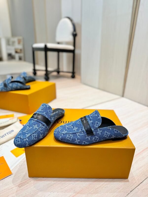 Louis Vuitton original calf leather 1:1 slippers