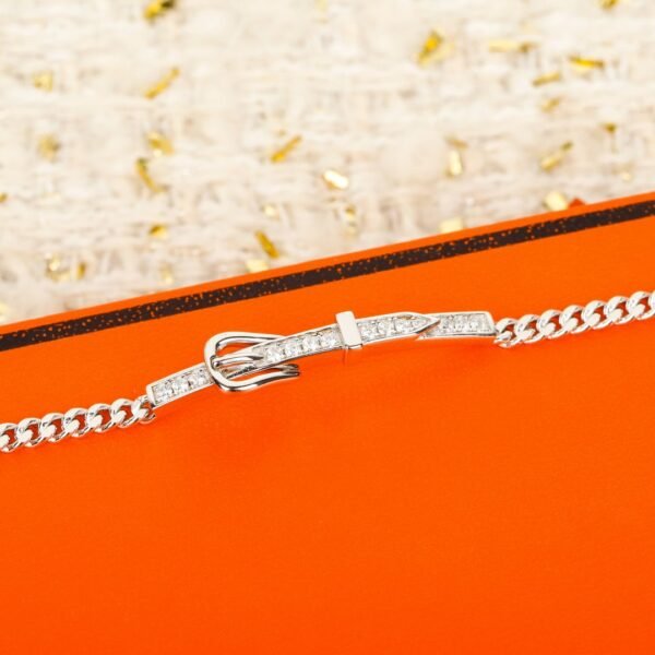 Hermes Etriviere bracelet with horseshoe buckle