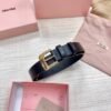Miumiu original belt buckle width 3.0cm