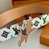 Louis Vuitton & tyler BELT monogram craggy reversible belt