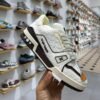 Louis Vuitton & tyler trainer WHITE embossed shoes