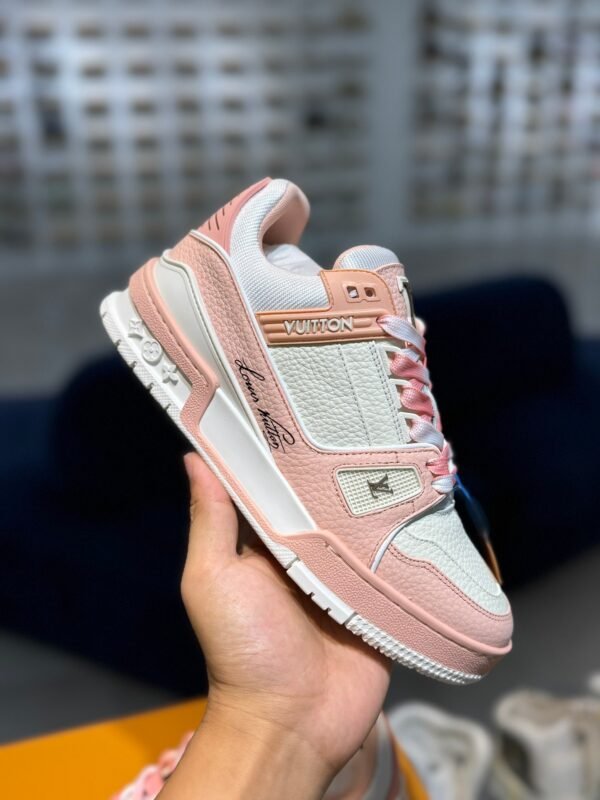 Louis Vuitton original trainer pink leather