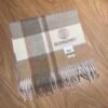 Burberry water ripple Original embroidery cashmere scarf