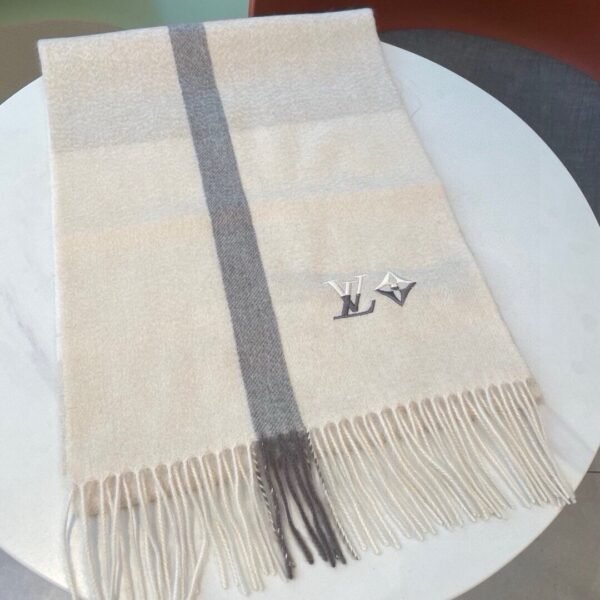 Louis Vuitton original water ripple cashmere scarf