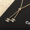Chanel diamond full woven necklace