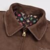 Louis Vuitton suede zipper jacket