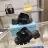 PRADA Advanced otter rabbit fur slippers