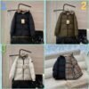 Burberry winter new down jacket reversible wear high quality clothing winter jacket