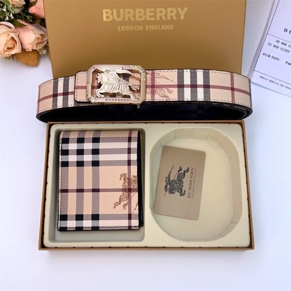 Burberry Belt and wallet set