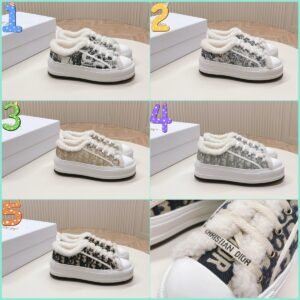 DIOR’s new winter sneakers are lined with wool