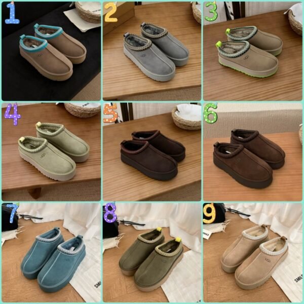 26261545.jpg UGG autumn and winter new color matching snow boots lining wool material