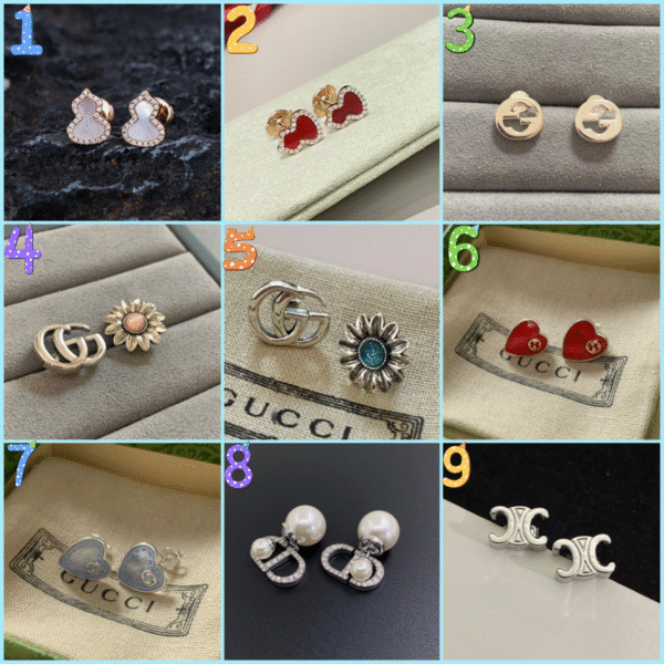 Celine Arc de Triomphe earrings