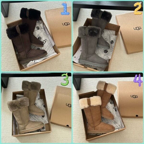 26262626.jpg UGG’s new winter boots feature a wool lining.