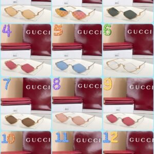 GUCCI sunglasses new colors launched high-end version SIZE: 53-22-135