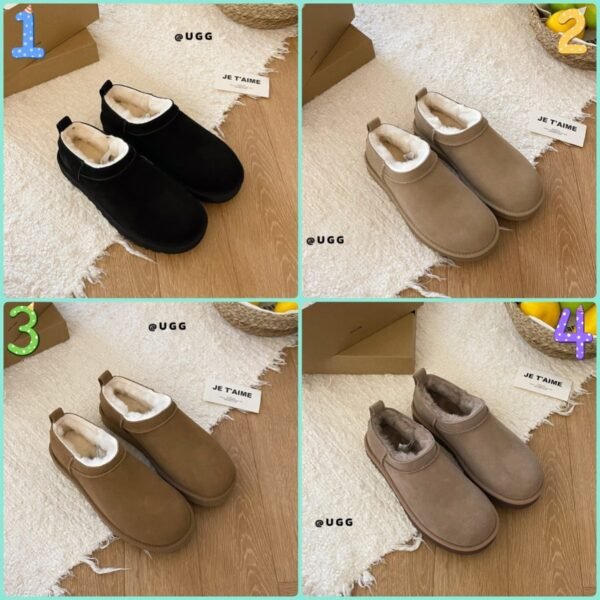 26566126.jpg UGG winter new casual short boots snow boots unisex wool integrated shoes