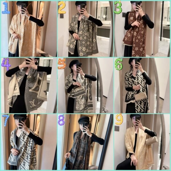 Louis Vuitton cashmere scarf