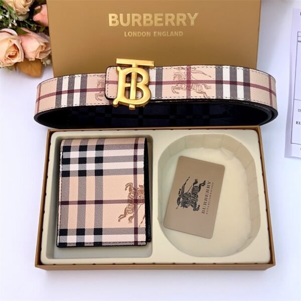 Burberry Belt and wallet set