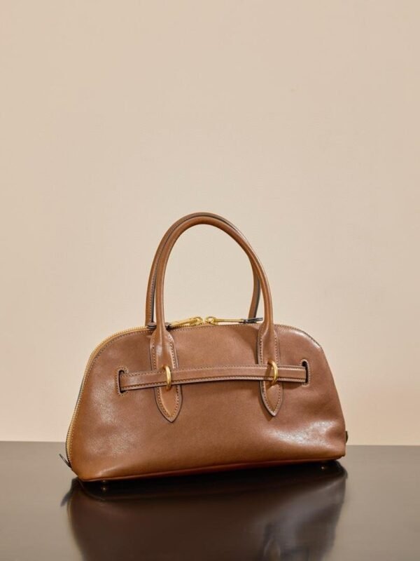 miumiu Aventure Bag Premium Edition Cognac Color 1:1 Bag Size: 33x17x11cm