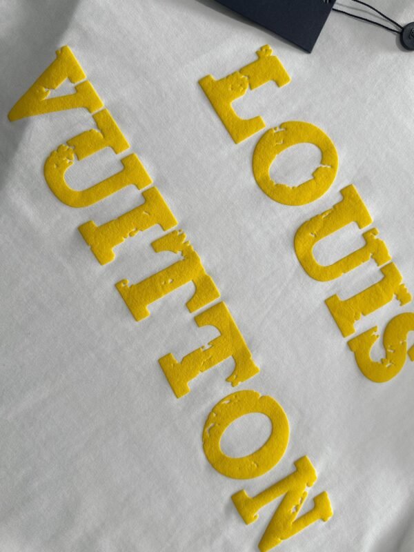 Louis Vuitton original 1:1 T-shirt black and white