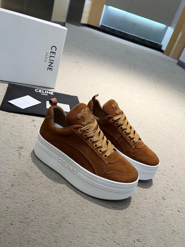 Celine original board bread casual shoes brown