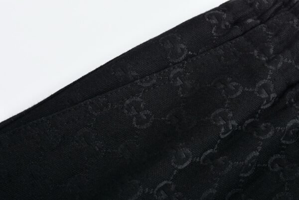 Gucci 1:1 SET black Monoprint short-sleeved shirt and shorts set