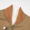 Burberry double-sided logo pattern khaki double-sided fleece coat