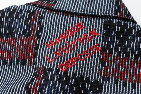 louis vuitton checkered shirt and pants suit