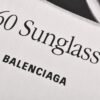 Balenciaga sunglasses printed short-sleeved T-shirt