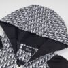 Dior full printing jacket Fashion nylon sweater