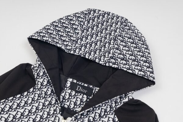 Dior full printing jacket Fashion nylon sweater