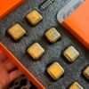 Hermes metal ice cubes