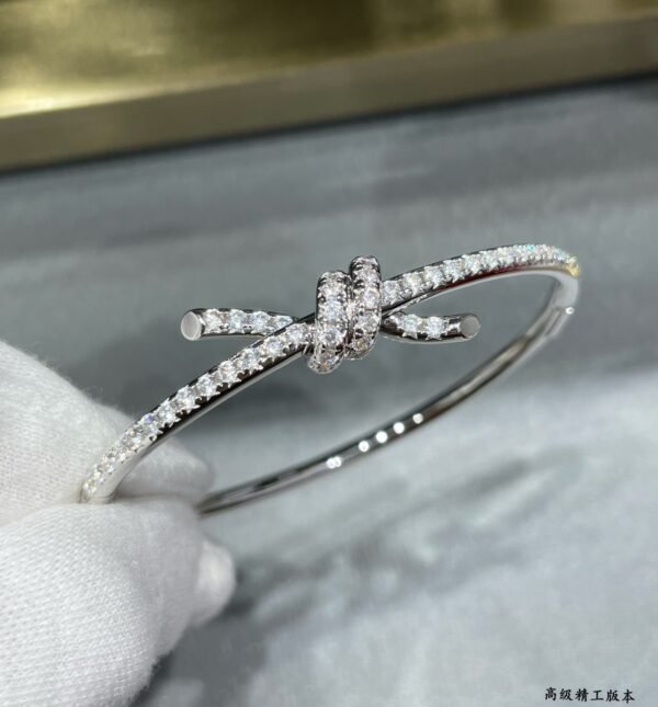 Tiffany original diamond knot bracelet