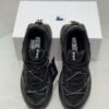 MLB chunky runner Running shoes black raw rubber strap