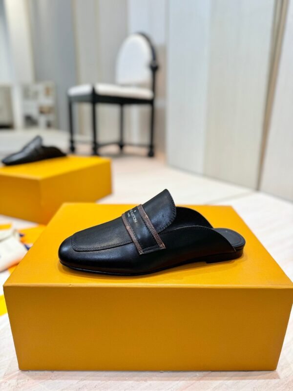 Louis Vuitton original calf leather 1:1 slippers