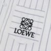 3-2-12.jpg loewe new embroidered logo smudged gray striped embroidered shirt
