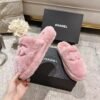 Chane Wool slippers pure fur all lamb wool
