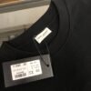 Saint Laurent original round neck short sleeve YSL embroidery logo