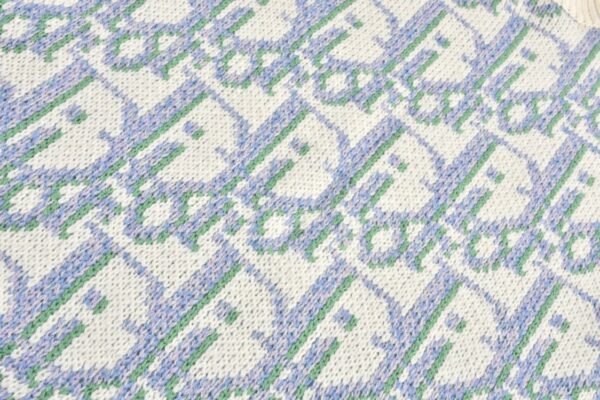 Dior full-print Jacquard round-neck Sweater (off-white)